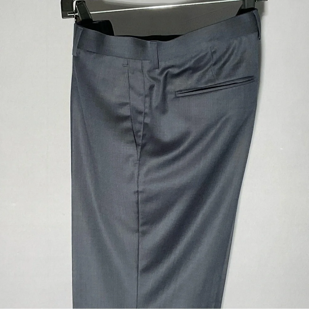 $298 J Crew Thompson Lightweight Wool Suit Pants Navy W34 L32 Tailored DressNWT